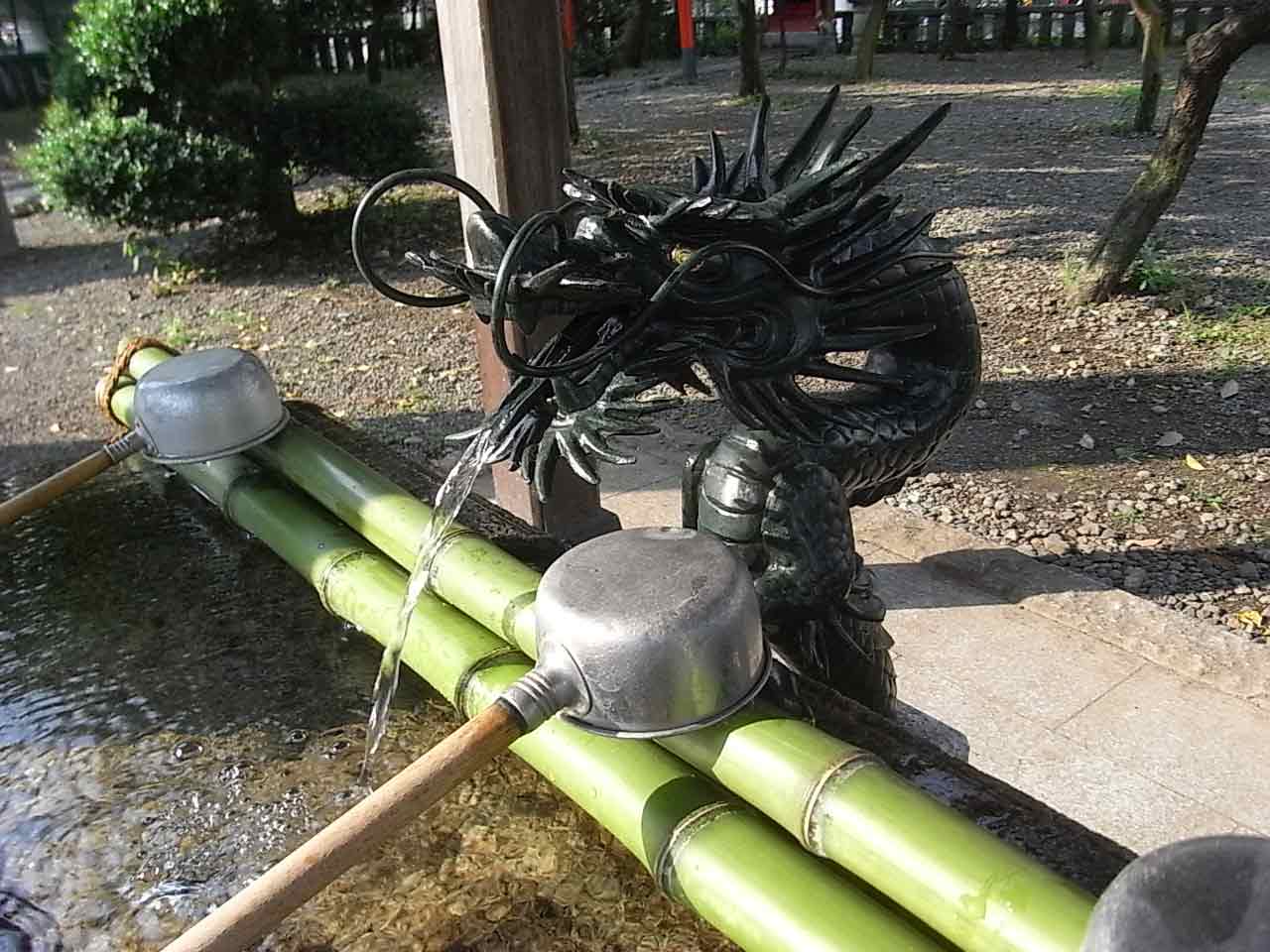 井戸水と龍の口 | 町田天満宮回顧録